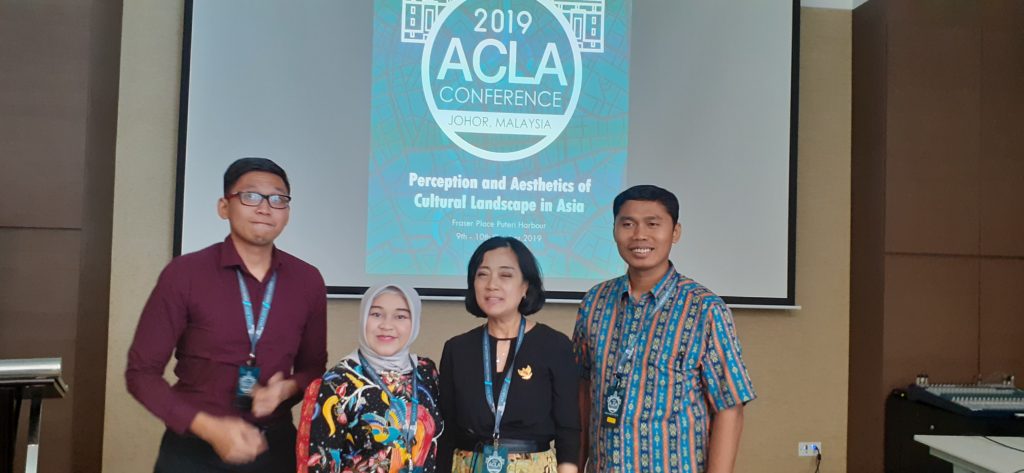 Prodi Arsitektur Lanskap ISTN Kembali Ikut Serta dalam ACLA 2019 di Johor Bahru Malaysia